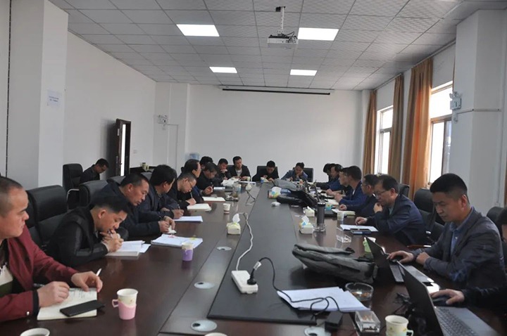 云煤（鸿运国际）集团煤矿清静巡查第二督导组到陆东煤矿开展清静生产标准化治理系统建设初审验收