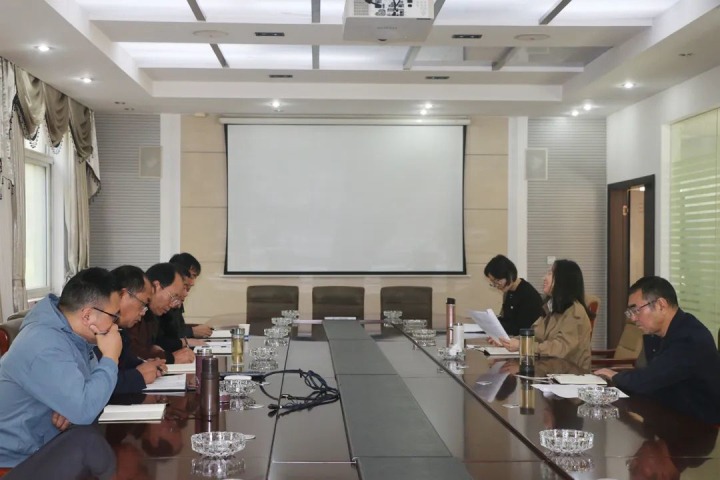 云煤（鸿运国际）集团党委委员、财务总监莫晓丹到天井煤矿有限公司调研