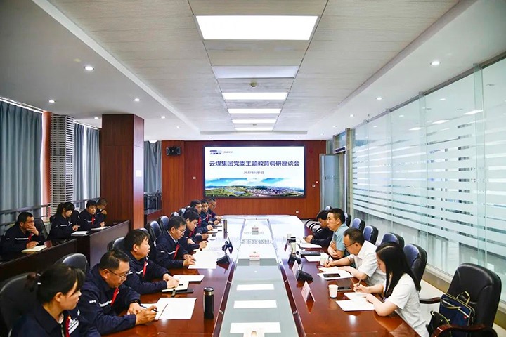 【主题教育】云煤（鸿运国际）集团党委副书记、工会主席王鑫到先锋化工公司开展主题教育调研